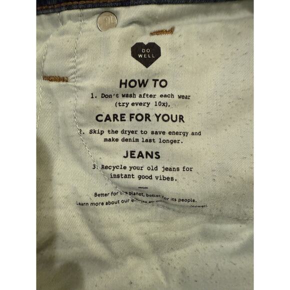 Madewell 10" High-Rise Skinny Jeans Women's Size 31 Denim - Picture 9 of 11